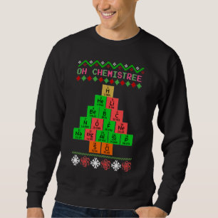 Oh Chemistree - Vilain Sweat De Noël Pour Chimist