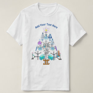 Oh Chemistry, Oh Chemist Tree Christmas T-Shirt