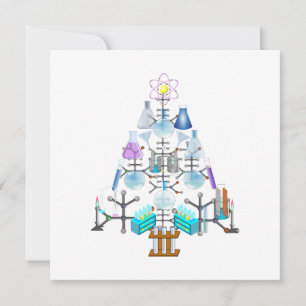 Oh Chemistry, Oh Chemist Tree Invitation