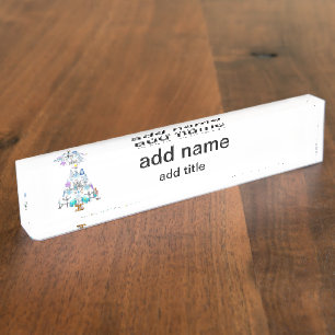 Oh Chemistry, Oh Chemist Tree Nameplate
