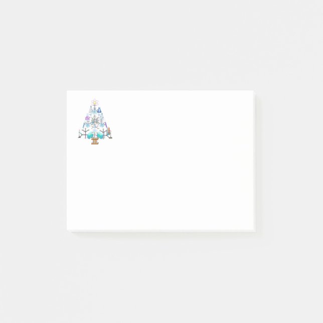 Oh Chemistry, Oh Chemist Tree Post-it Notes (Front)