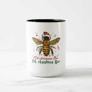 Oh Christmas Bee Oh Christmas Bee Light Two-Tone Coffee Mug