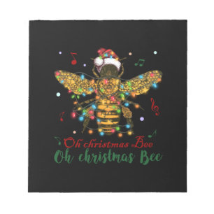 Oh Christmas Bee Oh Christmas Bee Notepad
