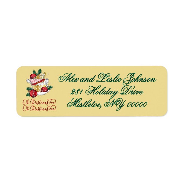 Oh Christmas Tea! (Front)