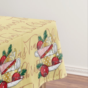 Oh Christmas Tea! Tablecloth