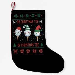 Oh Christmas Tee Ugly Golf Christmas Sweatshirt Small Christmas Stocking