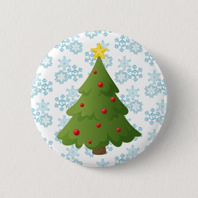 Oh Christmas tree 2 Inch Round Button (Front)