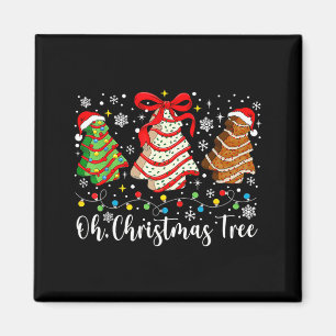 Oh Christmas Tree Cakes Debbie Becky Jen Cake Love Magnet