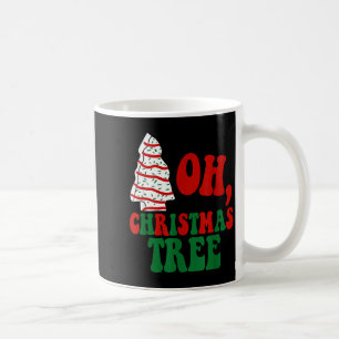 Oh Christmas Tree Cakes Debbie Becky Jen Groovy Re Coffee Mug