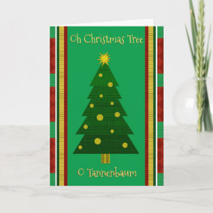 Oh, Christmas Tree greeting card