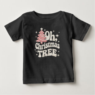 Oh Christmas Tree Light Merry Christmas Xmas  Baby T-Shirt