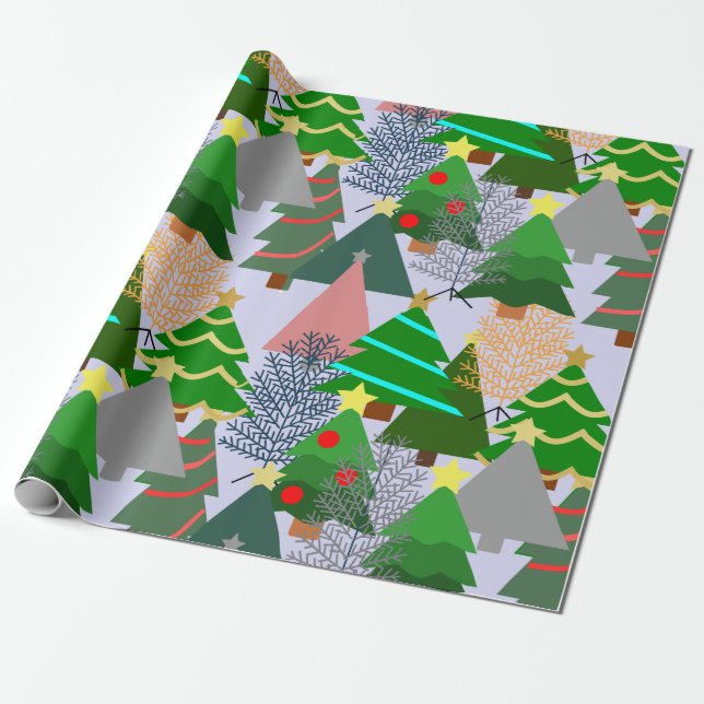 Oh Christmas Tree! Wrapping Paper (Unrolled)
