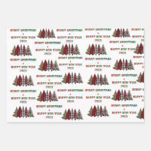 Oh Christmas Trees ASL! Wrapping Paper Sheet