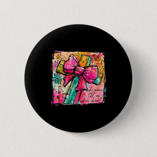 Oh Come Let Us Adore Him Faith Cross Christian Chr 2 Inch Round Button