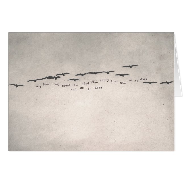 "oh, comment ils font confiance " (Devant horizontal)