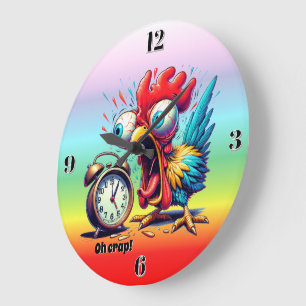 Oh Crap! Large Clock
