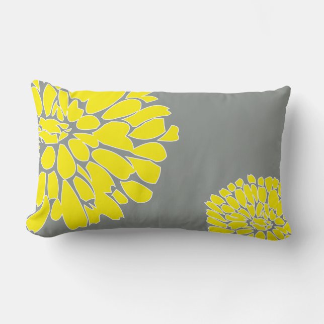 Oh Dahlia! Lumbar Pillow (Front)