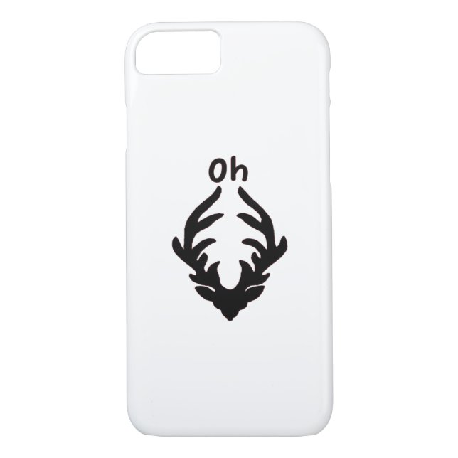 Oh Deer Artistic Clean Style  Case-Mate iPhone Case (Back)