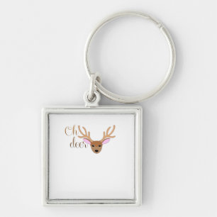 Oh Deer Artistic Style  Keychain