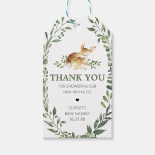 Oh Deer Baby Shower Favour Tags