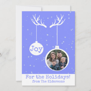 Oh Deer, c'est le Carte photo plat de Noël