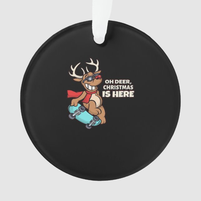 Oh Deer Christmas Celebration Holiday Design (devant)