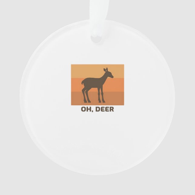 Oh Deer Classic Simple Design (devant)