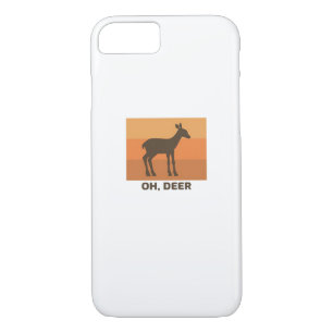 Oh Deer Classic Simple Design  Case-Mate iPhone Case