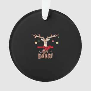 Oh Deer Classic Vibe Ornament