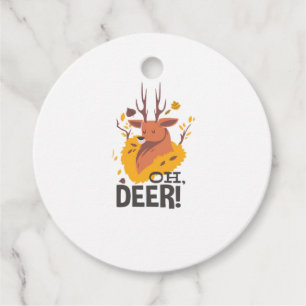 Oh Deer Contemporary Minimal Look Favour Tags