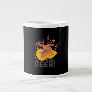 Oh Deer Creative Design Large Coffee Mug