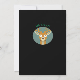 Oh Deer Creative Style Holiday Card