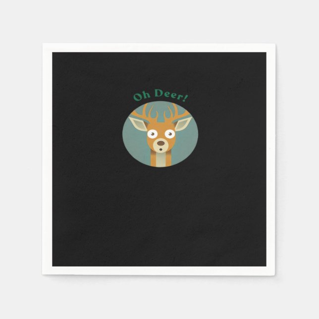 Oh Deer Creative Style  Napkin (Front)