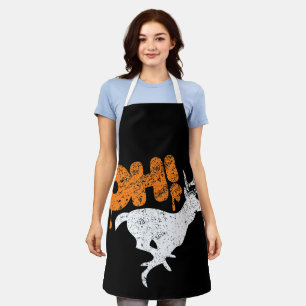 Oh Deer! Distressed Funny Pun Animal lover Apron