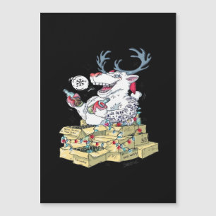 Oh Deer Drunk Reindeer Celebrating Christmas Festi