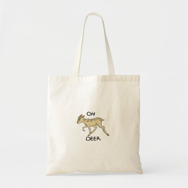 Oh Deer Elegant Timeless Style Tote Bag (Devant)