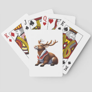 Oh Deer Energetic Modern Design  Playing Cards