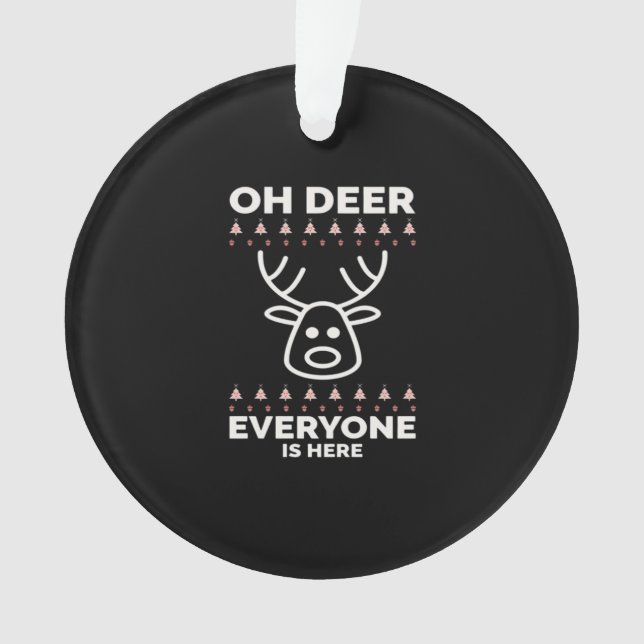 Oh Deer Everyone Is Here Modern Style (devant)