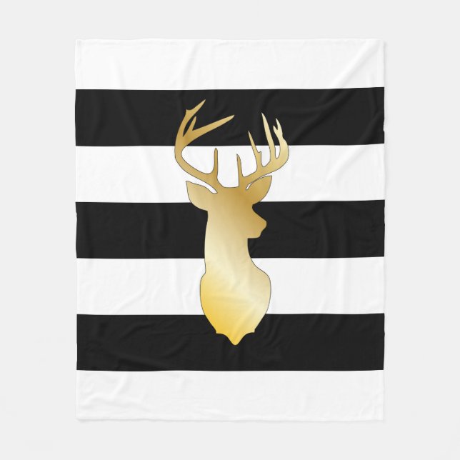 Oh Deer! Fleece Blanket (Front)