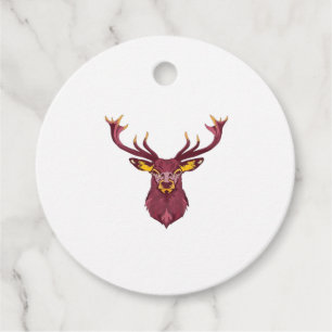 Oh Deer Fresh Modern Design Favour Tags