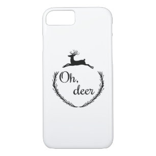 Oh Deer Funny Style Design  Case-Mate iPhone Case