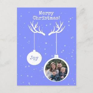 Oh Deer, it's Christmas Holiday Postcard