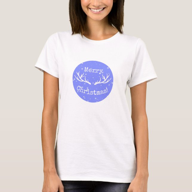 Oh Deer, it's Christmas Tee Shirt (Front)