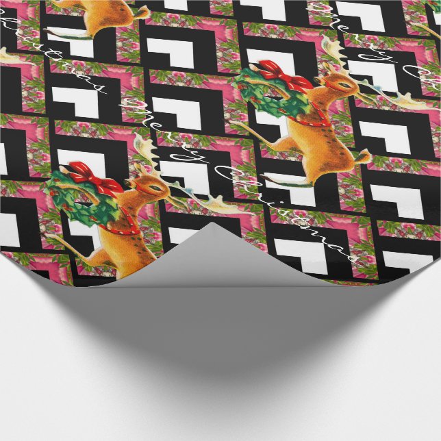 Oh Deer It's Christmas Wrapping Paper (Corner)