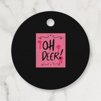 Oh Deer Minimal Aesthetic Favour Tags