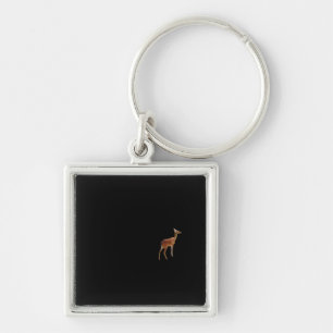 Oh Deer Minimal Design  Keychain