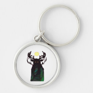Oh Deer Minimal Design Keychain