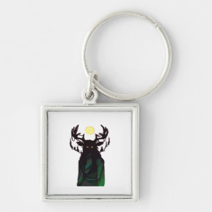 Oh Deer Minimal Design  Keychain