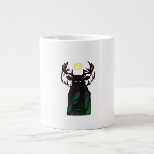 Oh Deer Minimal Design Large Coffee Mug