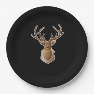 Oh Deer Minimal Design  Paper Plate